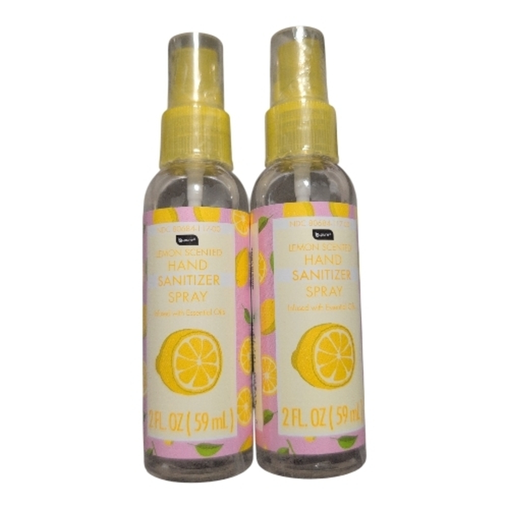 B-pure Lemon Scented Hand Sanitizer Spray - 2 Pack